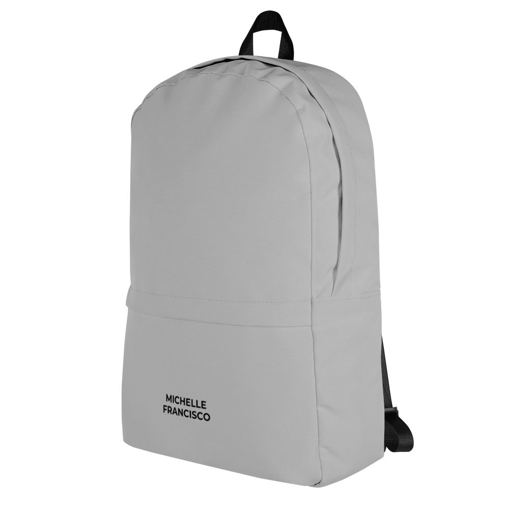 Silver Backpack