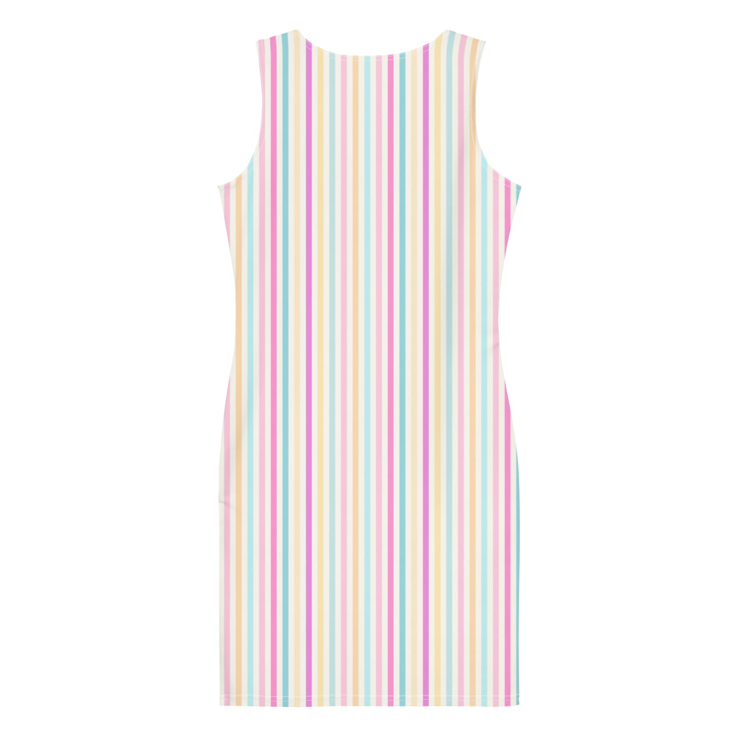 Color Lines Mini Dress