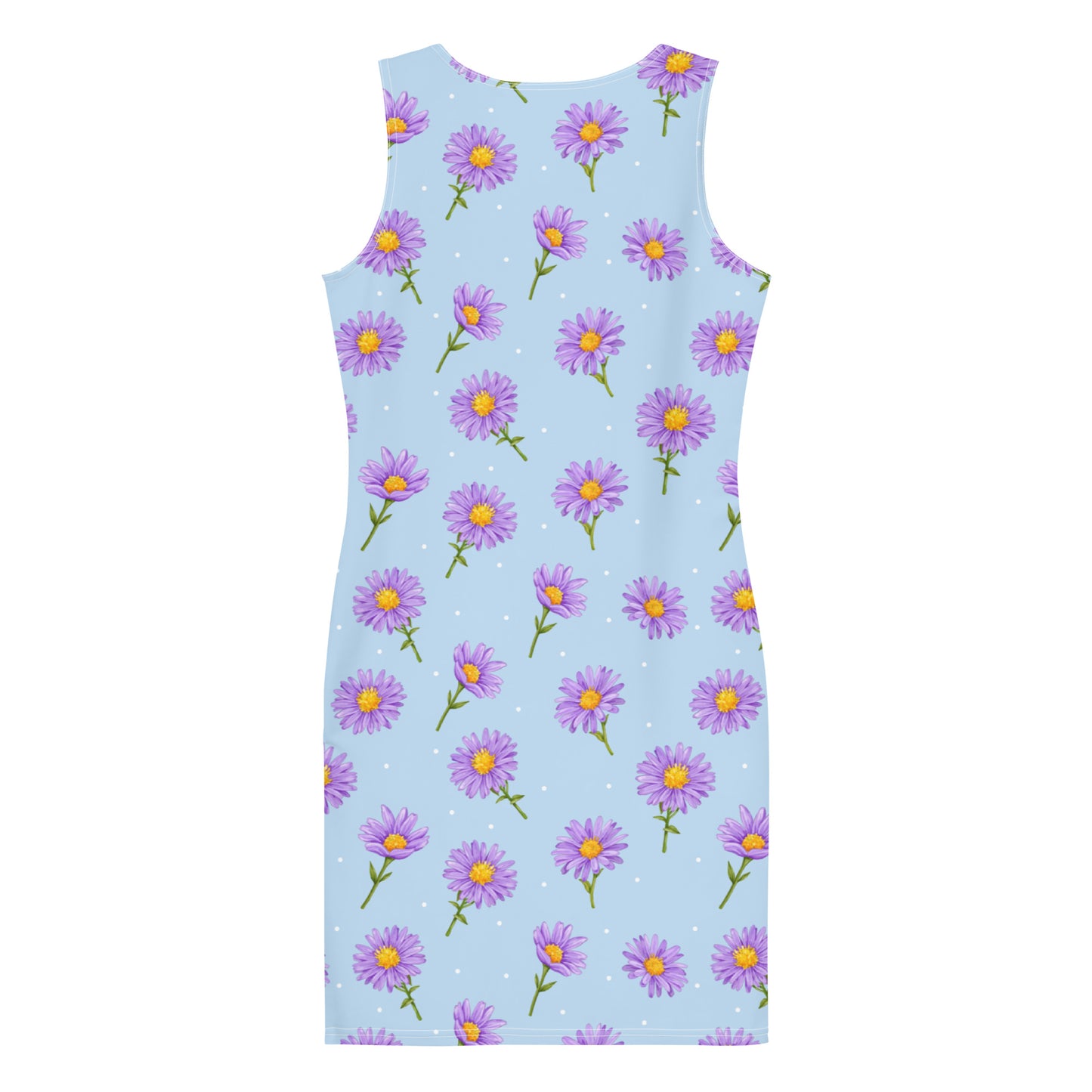 Purple Daisy Mini Dress