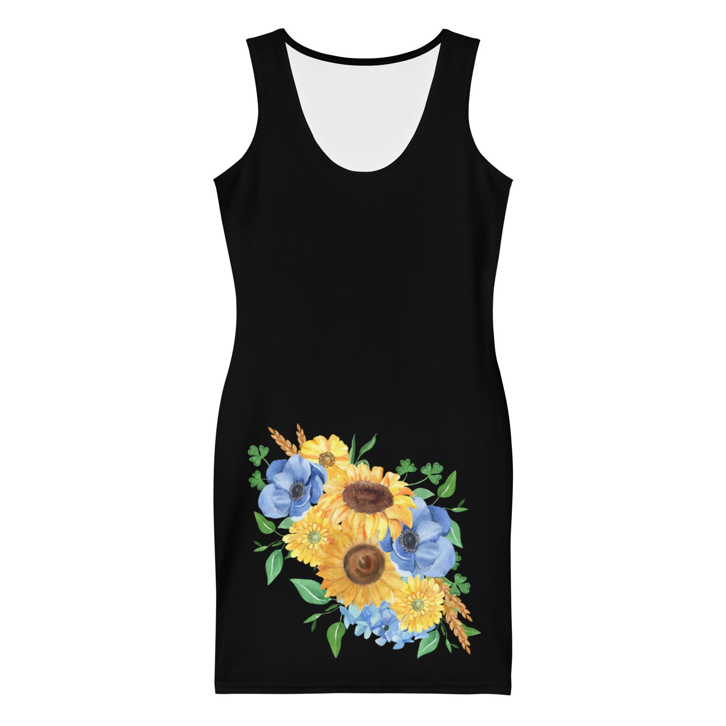 Flower Mini Dress