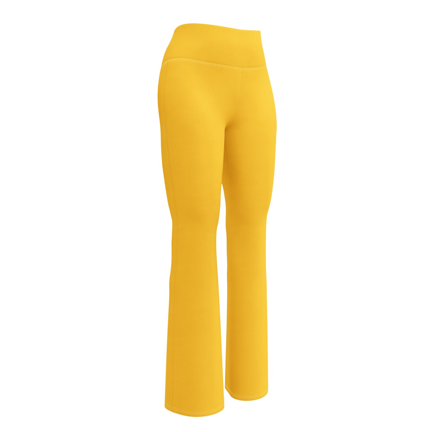 Yellow Flare Leggings