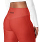 Harley Davidson Red Flare Leggings