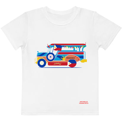 FPJ Mabuhay Kids White Crew Neck T-shirt