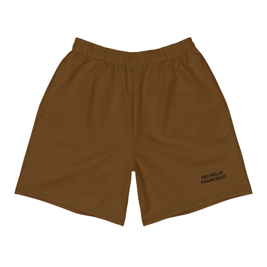 Men's Brown Athletic Shorts