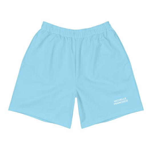 Men's Columbia Blue Athletic Shorts