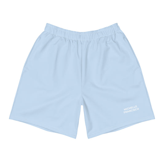 Men's Pattens Blue Athletic Shorts