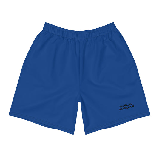 Men's Dark Cerulean Athletic Shorts