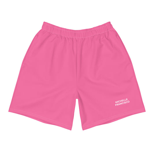 Men's Brilliant Rose Athletic Shorts