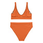 Orange High-Waisted Bikini