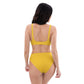 Yellow High-Waisted Bikini