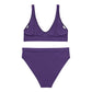 Purple High-Waisted Bikini