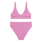 Lavender Rose High-Waisted Bikini