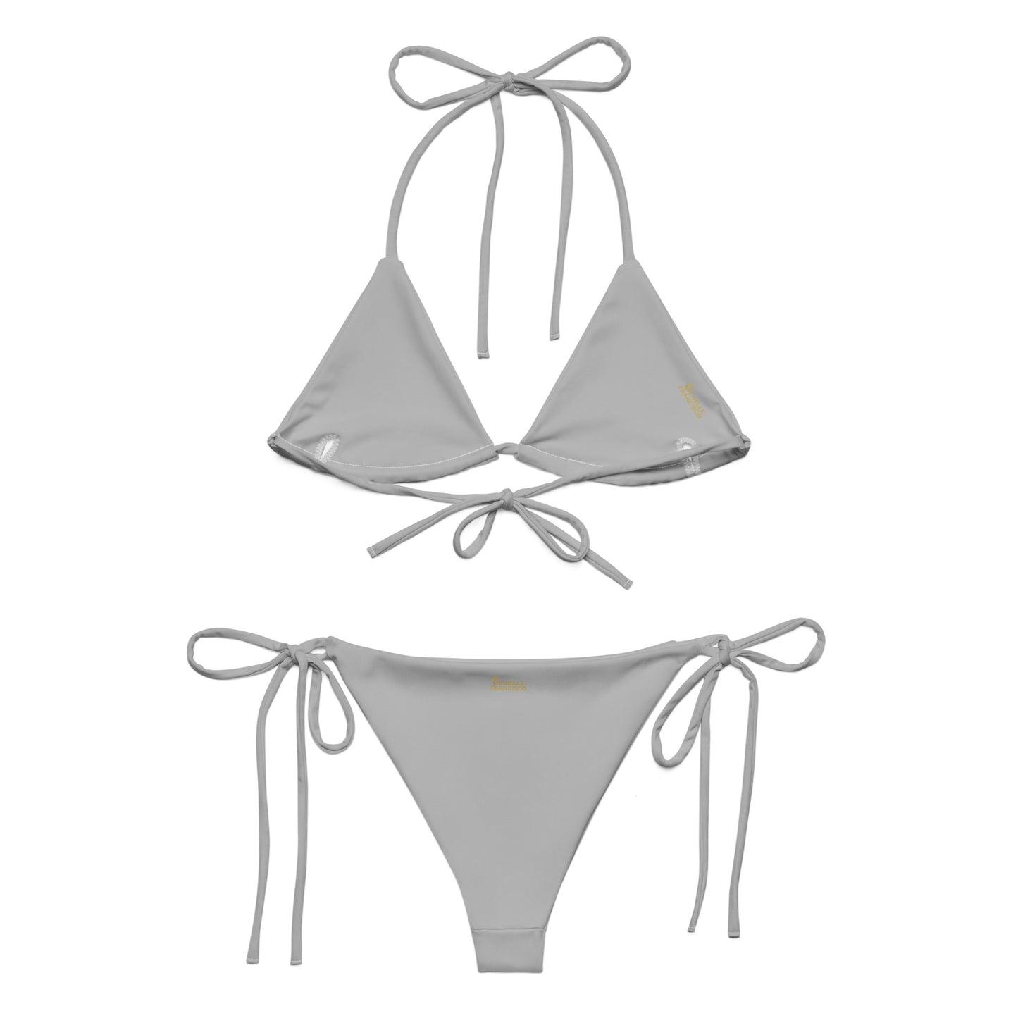 Silver String Bikini