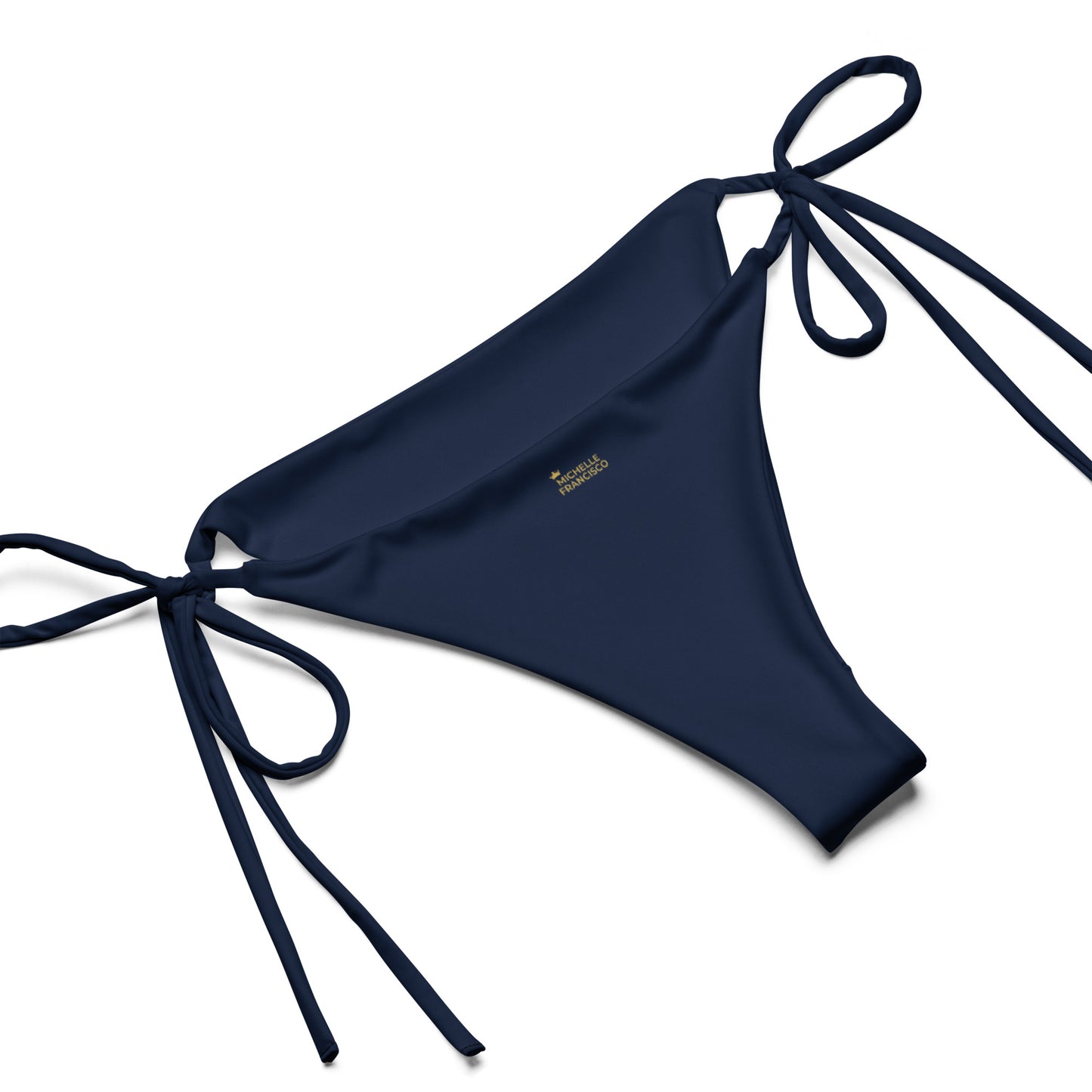 Navy String Bikini