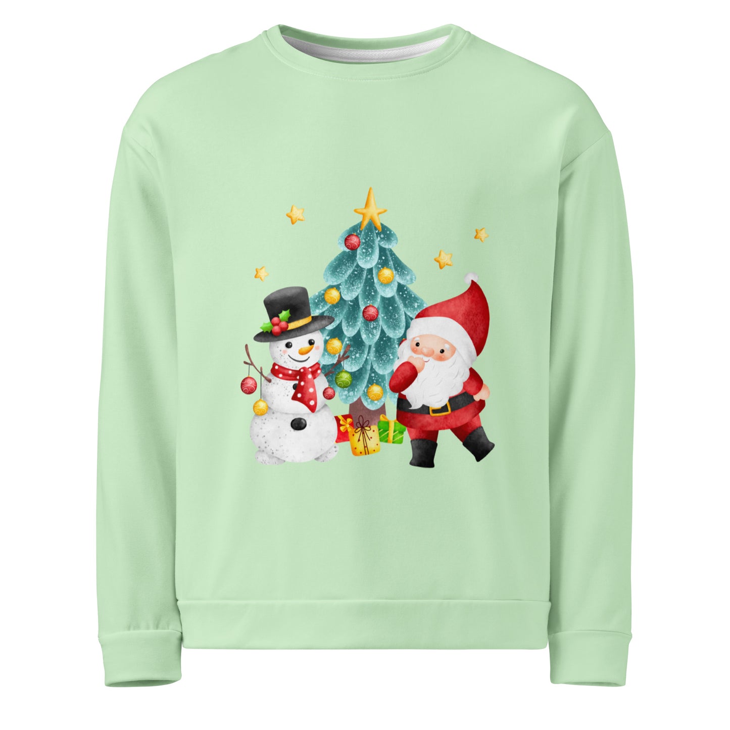 Santa Snowman Unisex Sweatshirt