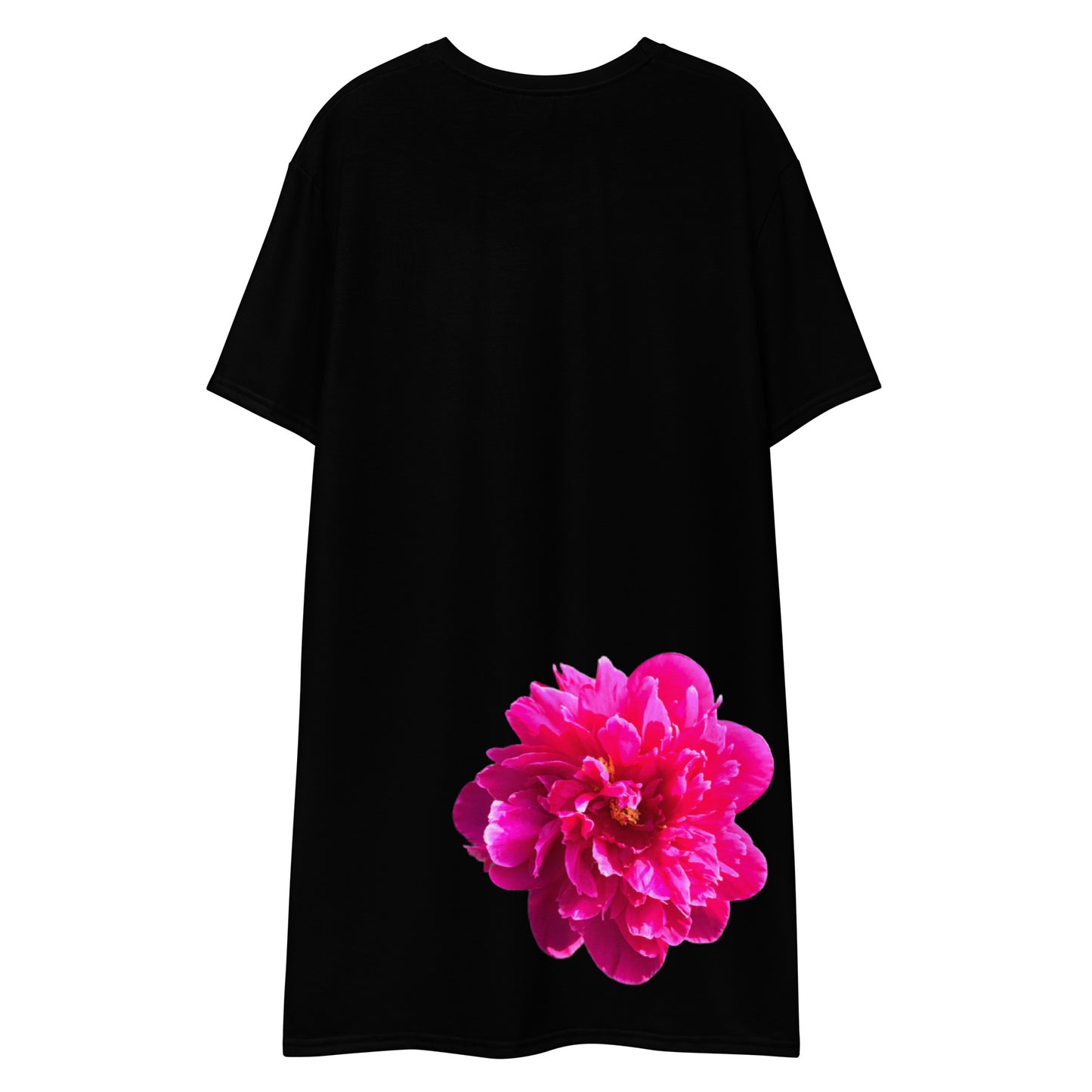Darla Black T-shirt Dress