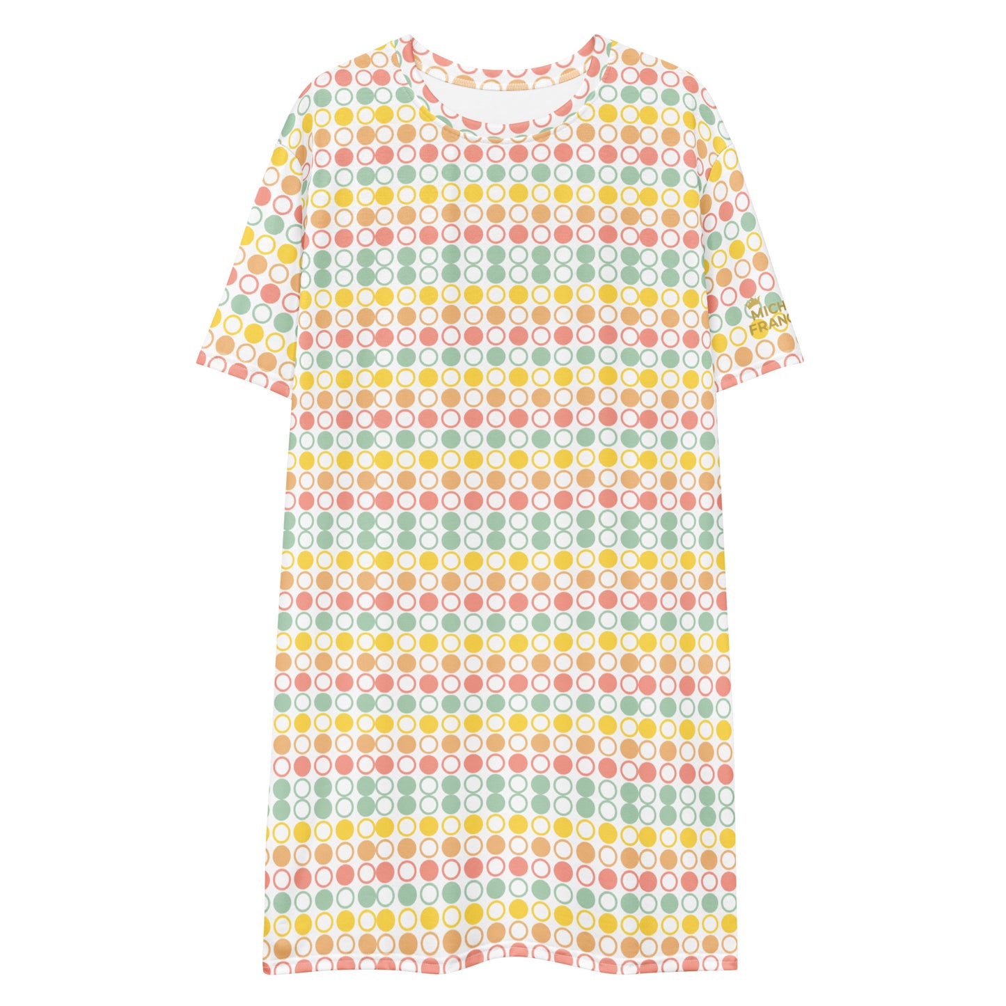Circles T-shirt Dress