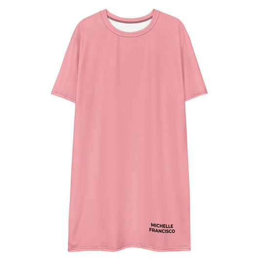 Light Pink T-shirt Dress