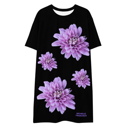 Too Much Bloom T-shirt Dress