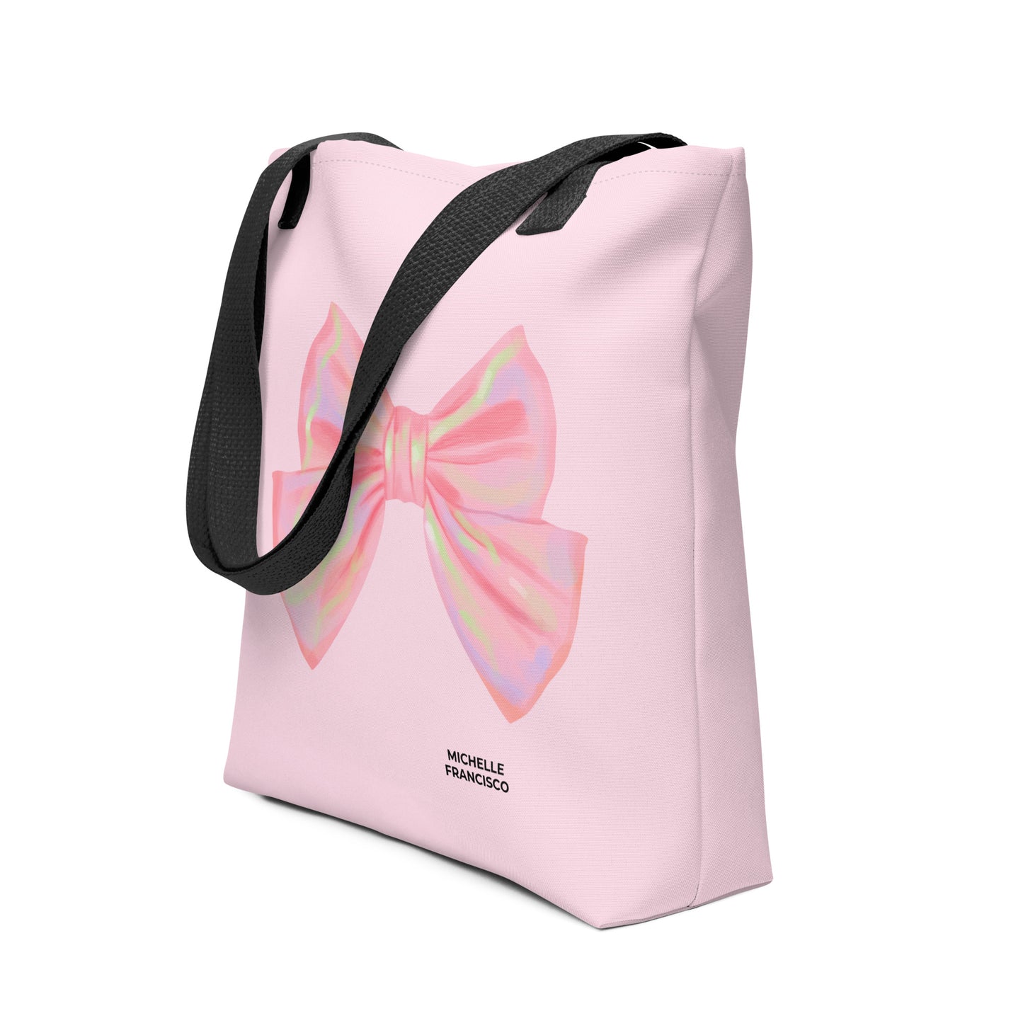 Glow Ribbon Tote Bag