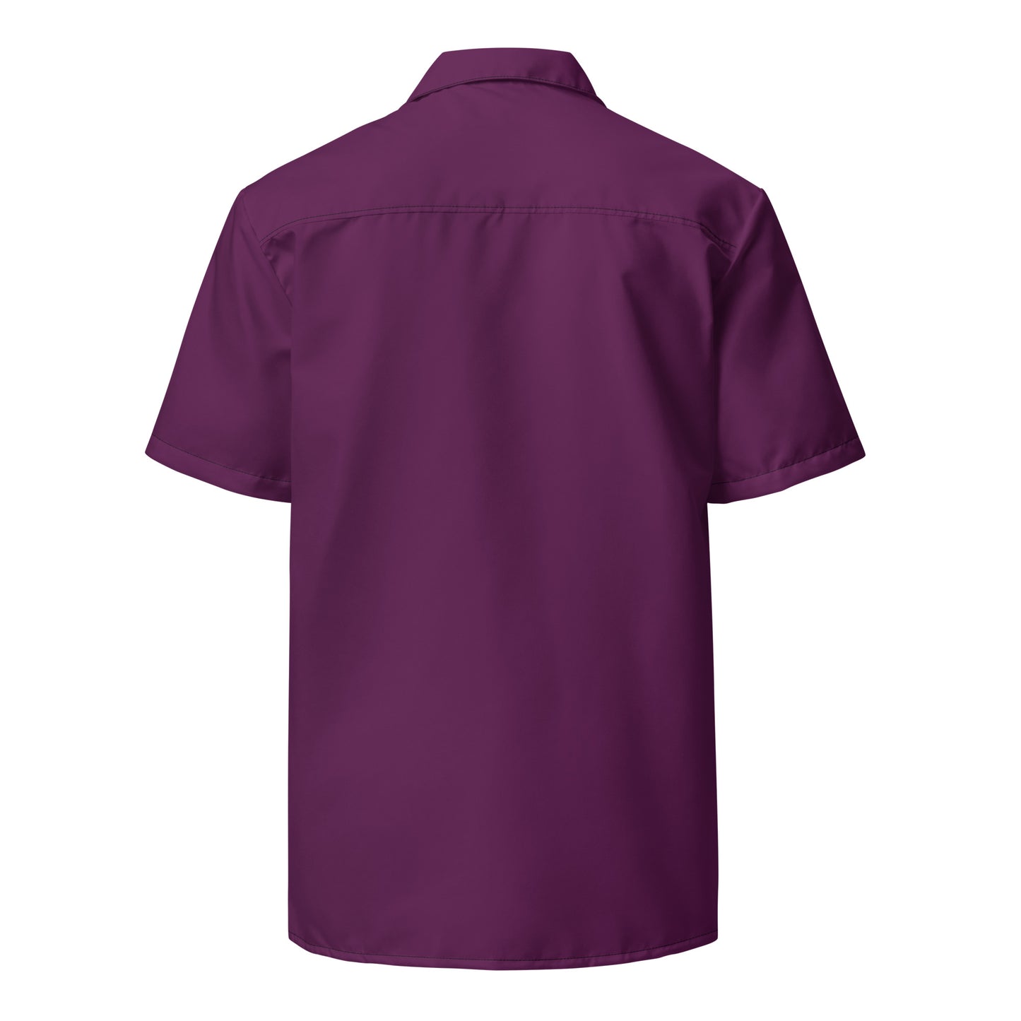 Men's Tyrian Purple Button Shirt