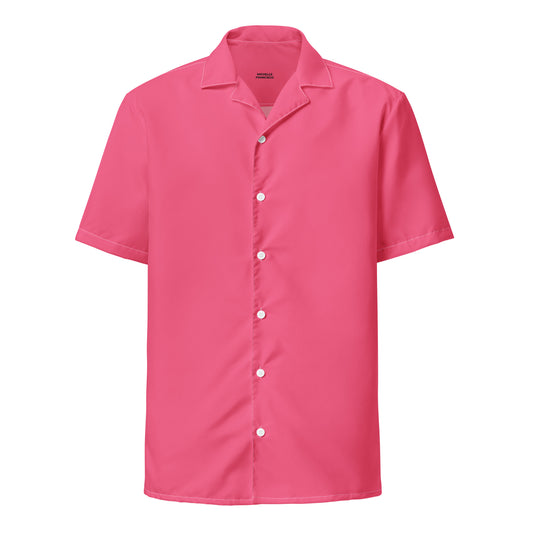 Men's Brink Pink Button Shirt