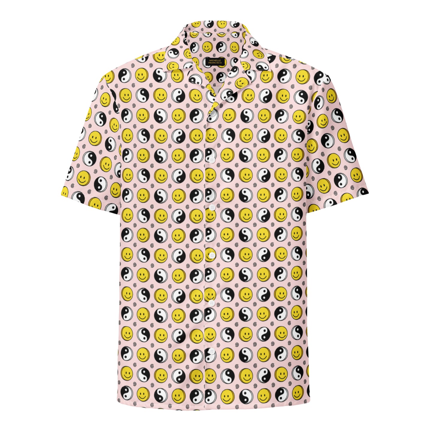 Men's Smiley Button Shirt