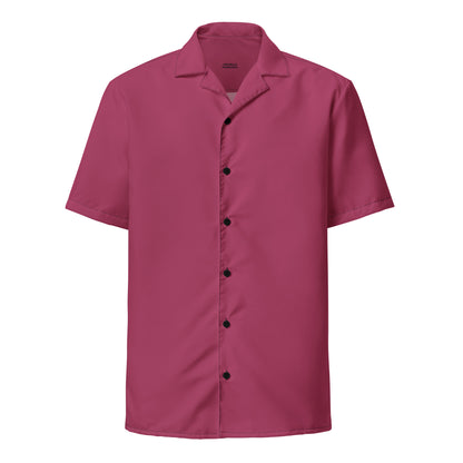 Men's Lipstick Button Shirt