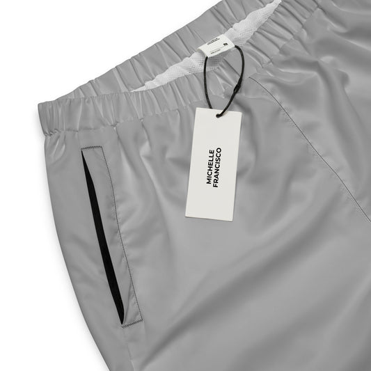 Men's Silver Track Pants