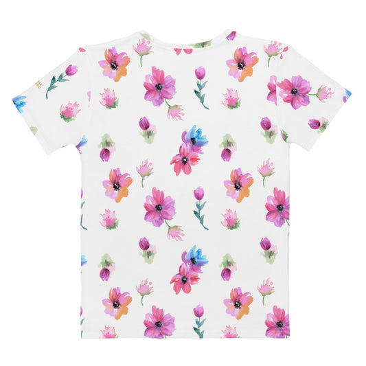Buy Me Flowers Crew Neck T-shirt