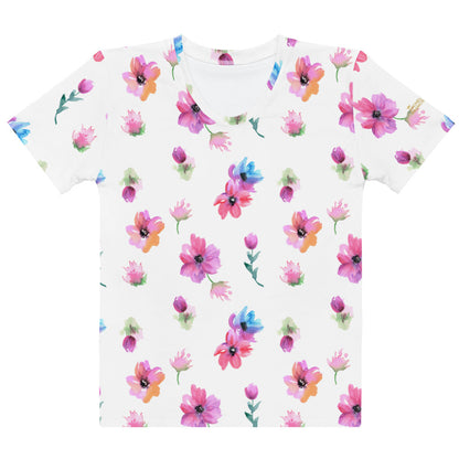 Buy Me Flowers Crew Neck T-shirt