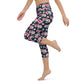Happy Vibes Yoga Capri Leggings