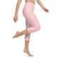 Pink Yoga Capri Leggings
