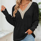 V-Neck Long Sleeve T-Shirt