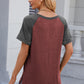Round Neck Short Sleeve T-Shirt