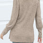 Decorative Button Square Neck Top