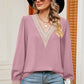 V-Neck Long Sleeve T-Shirt