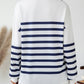 Striped Round Neck Long Sleeve T-Shirt