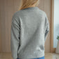 Turtleneck Dropped Shoulder Long Sleeve Sweater