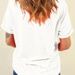 Full Size Bow Round Neck Short Sleeve T-Shirt