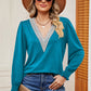 V-Neck Long Sleeve T-Shirt