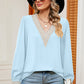 V-Neck Long Sleeve T-Shirt