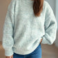 Round Neck Long Sleeve Sweater