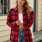 Plaid Button Up Long Sleeve Shirt