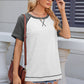 Round Neck Short Sleeve T-Shirt