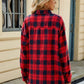 Plaid Button Up Long Sleeve Shirt