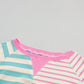 Contrast Stripes Round Neck Half Sleeve T-Shirt