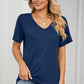 V-Neck Short Sleeve T-Shirt