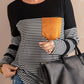 Striped Round Neck Long Sleeve T-Shirt