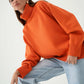 Turtleneck Long Sleeve Sweater